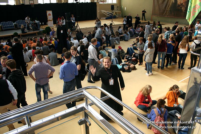 Oratorium z Szubina na spotkaniu z Salezjańskim Księdzem Generałem Angelo Fernandezem