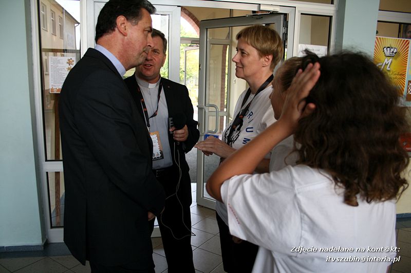 Oratorium z Szubina na spotkaniu z Salezjańskim Księdzem Generałem Angelo Fernandezem