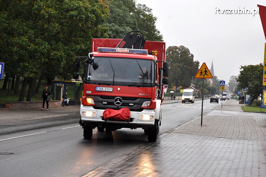 Pracowity poranek strażaków