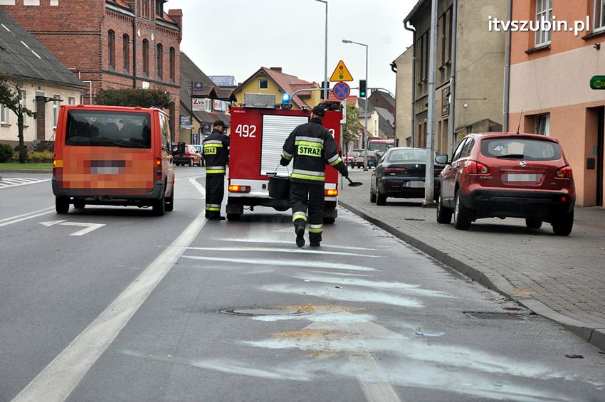Pracowity poranek strażaków