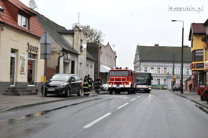 Pracowity poranek strażaków
