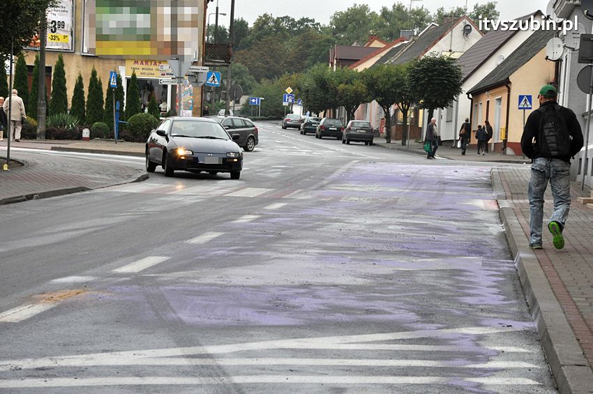 Pracowity poranek strażaków