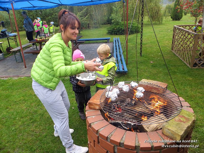 ?Żabki? i ?Zuchy? z szubińskiego Słoneczka na wycieczce w sadzie