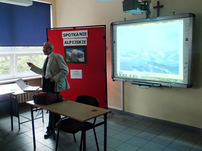 Alpejskie spotkania w ZSP Szubin