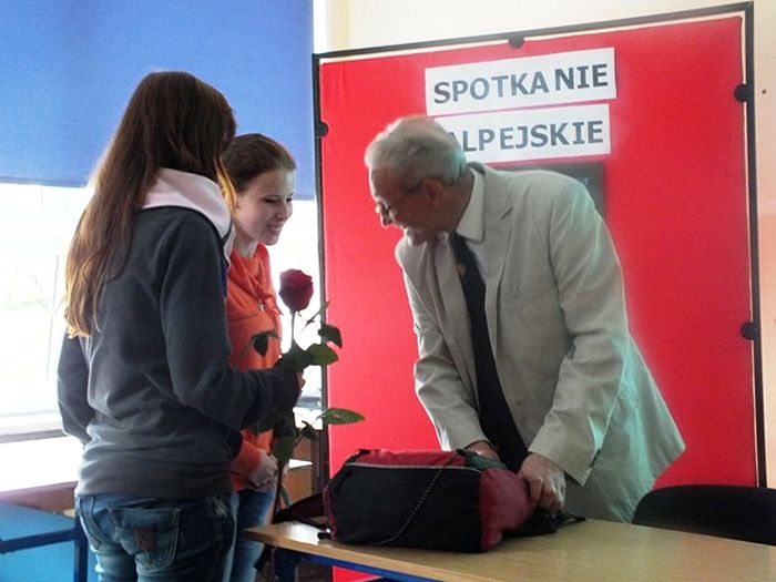 Alpejskie spotkania w ZSP Szubin