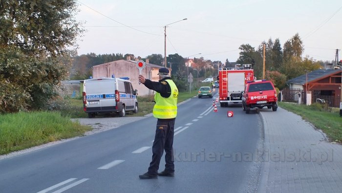 Pożar budynku mieszkalnego w Występie