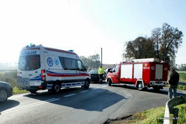 Zdarzenie drogowe na drodze wojewódzkiej nr 241