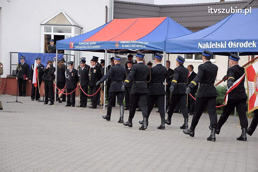 Przekazanie samochodów strażackich w Szubinie