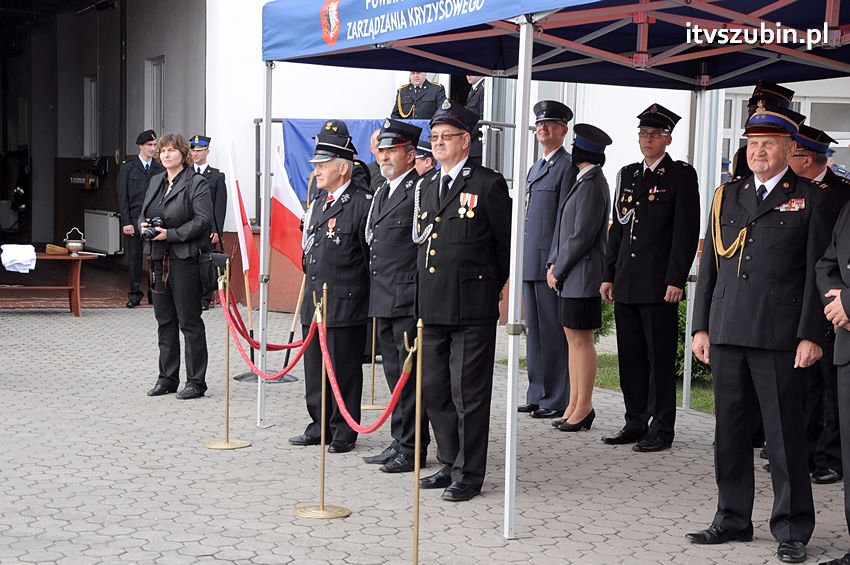 Przekazanie samochodów strażackich w Szubinie
