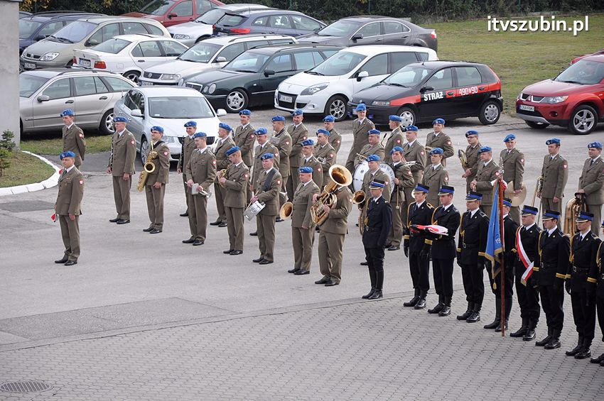 Przekazanie samochodów strażackich w Szubinie