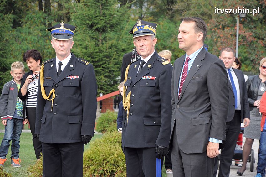 Przekazanie samochodów strażackich w Szubinie