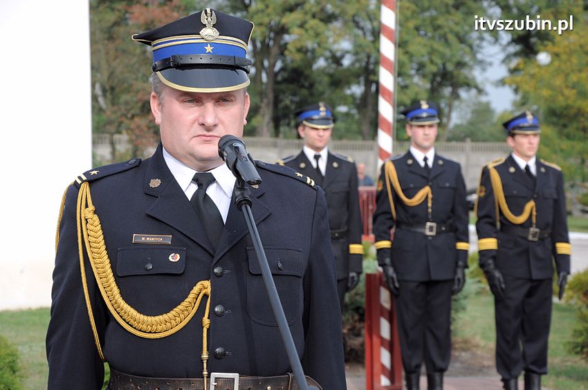 Przekazanie samochodów strażackich w Szubinie
