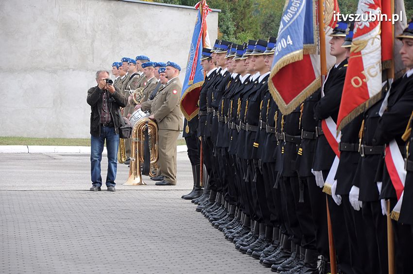 Przekazanie samochodów strażackich w Szubinie