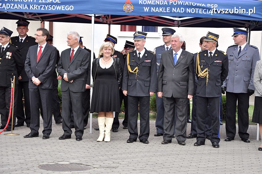 Przekazanie samochodów strażackich w Szubinie