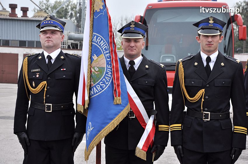 Przekazanie samochodów strażackich w Szubinie