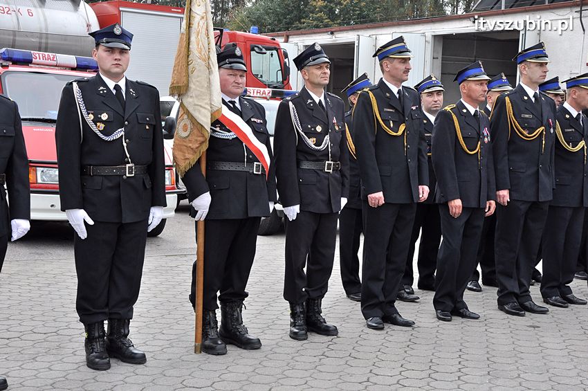 Przekazanie samochodów strażackich w Szubinie