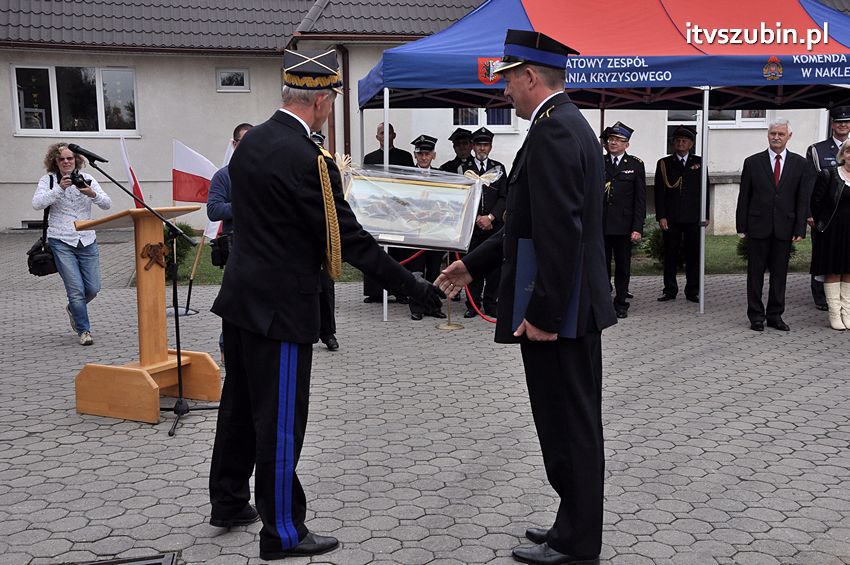 Przekazanie samochodów strażackich w Szubinie