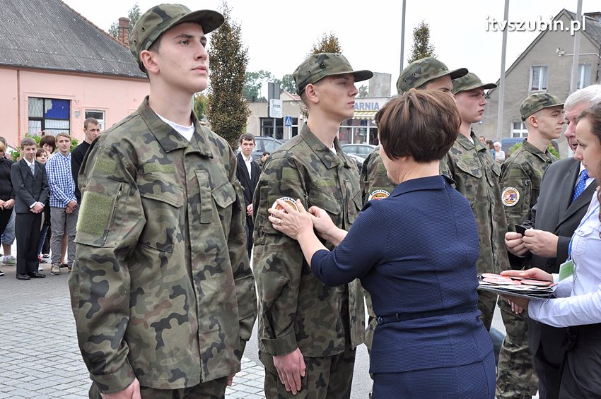 Uroczyste ślubowanie klas pierwszych, przysięga klasy wojskowej