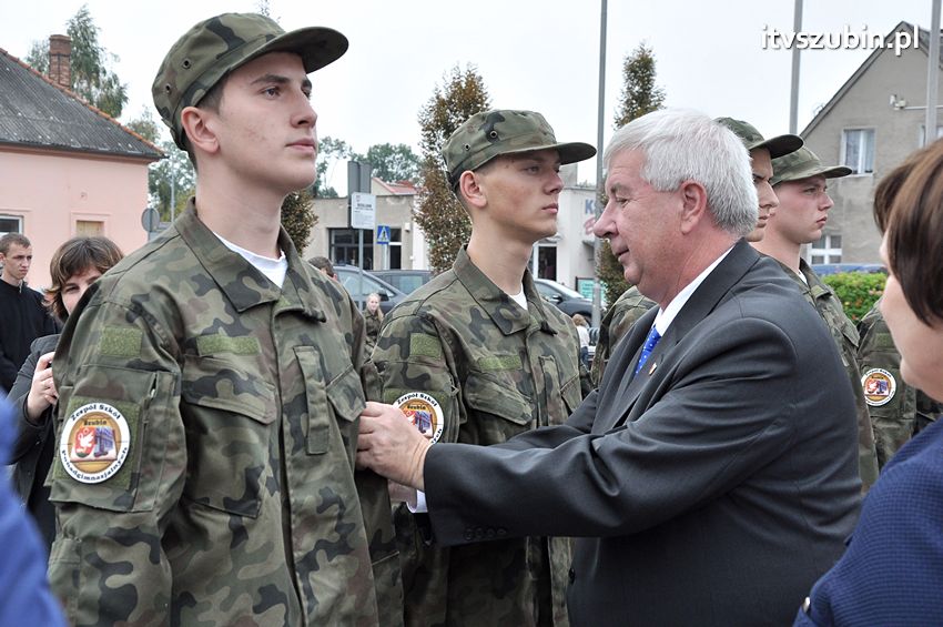 Uroczyste ślubowanie klas pierwszych, przysięga klasy wojskowej