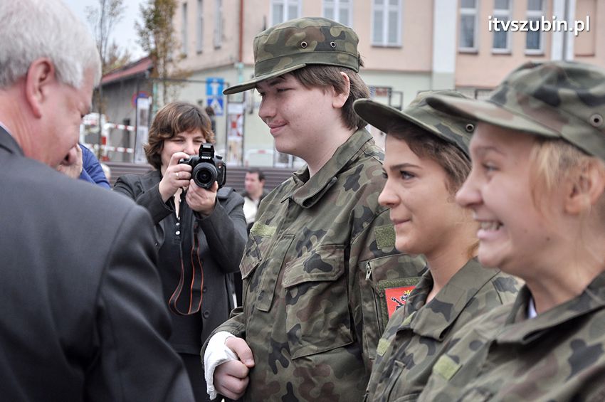 Uroczyste ślubowanie klas pierwszych, przysięga klasy wojskowej