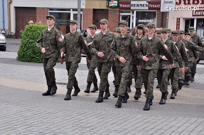 Uroczyste ślubowanie klas pierwszych, przysięga klasy wojskowej