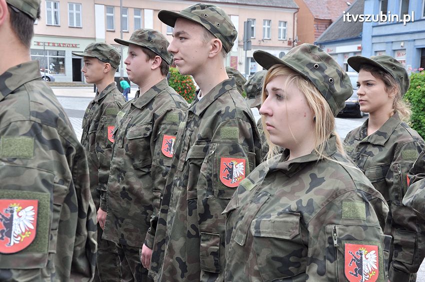 Uroczyste ślubowanie klas pierwszych, przysięga klasy wojskowej