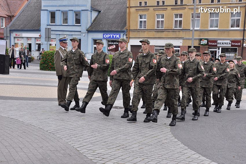 Uroczyste ślubowanie klas pierwszych, przysięga klasy wojskowej