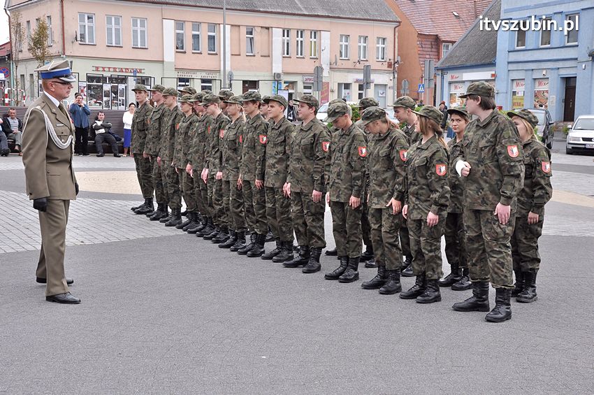 Uroczyste ślubowanie klas pierwszych, przysięga klasy wojskowej