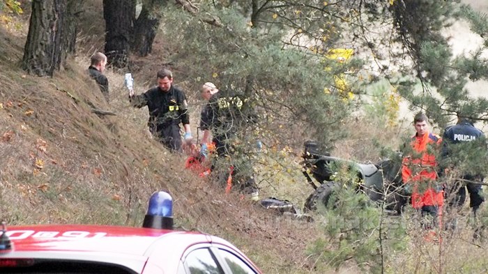 Zginął przygnieciony przez quada