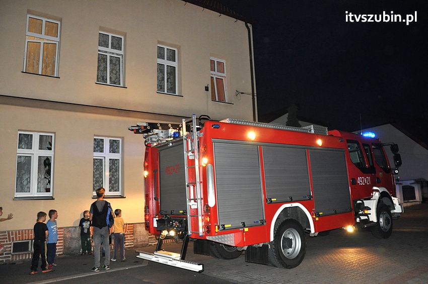 Zadymienie w budynku wielorodzinnym w Szubinie