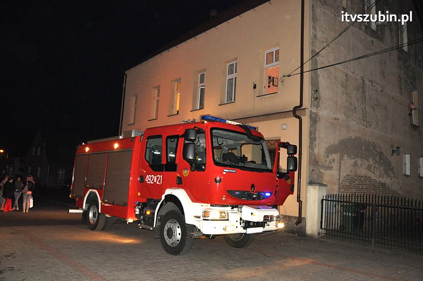 Zadymienie w budynku wielorodzinnym w Szubinie