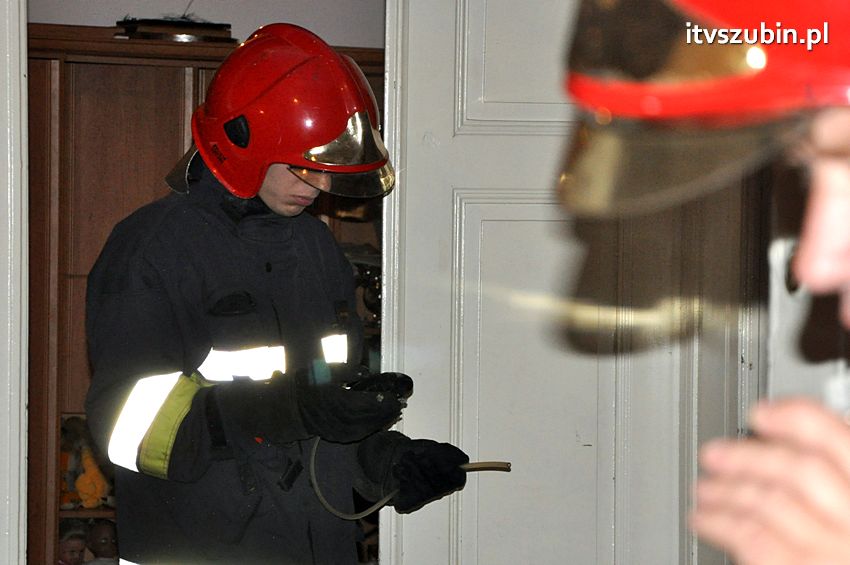 Zadymienie w budynku wielorodzinnym w Szubinie