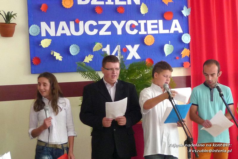 Święto Nauczycieli w ZSS Szubin