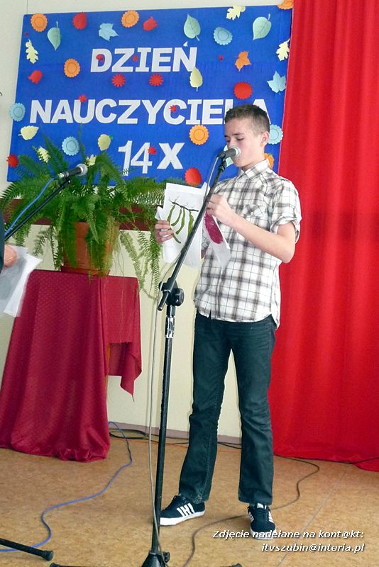 Święto Nauczycieli w ZSS Szubin