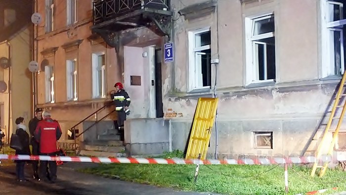 Groziło wybuchem gazu w budynku przy Placu Zamkowym
