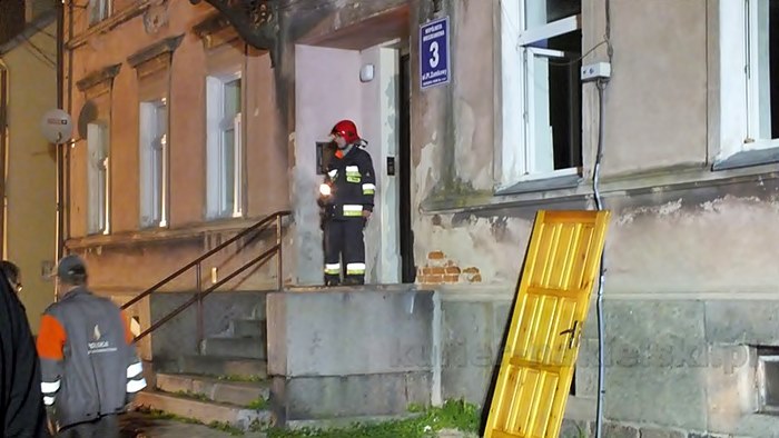 Groziło wybuchem gazu w budynku przy Placu Zamkowym