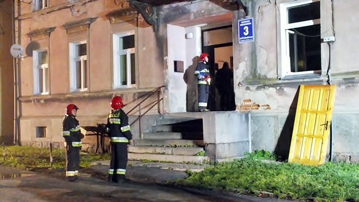 Groziło wybuchem gazu w budynku przy Placu Zamkowym