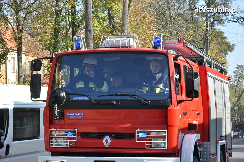 Pożar w szubińskim szpitalu
