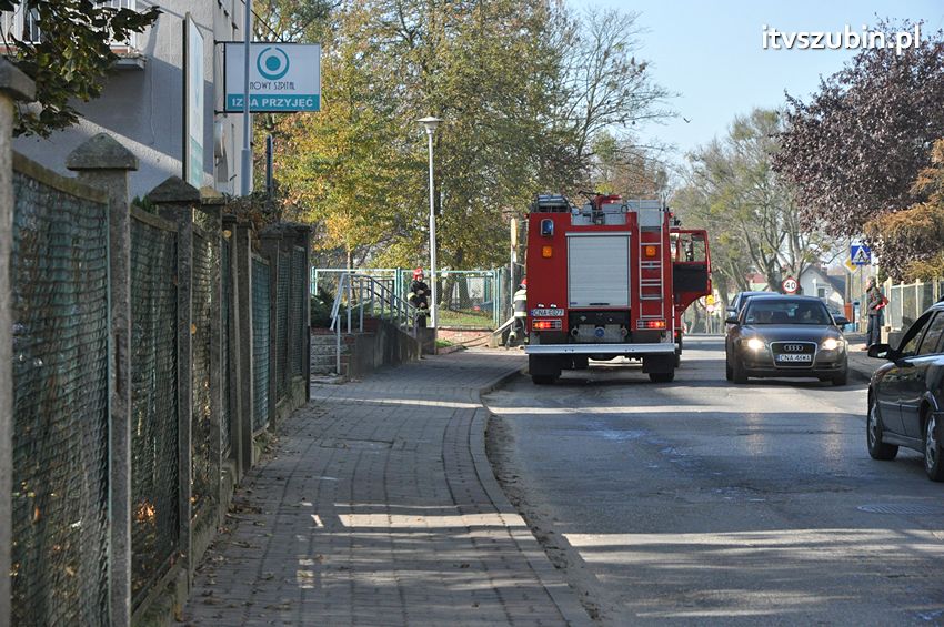 Pożar w szubińskim szpitalu