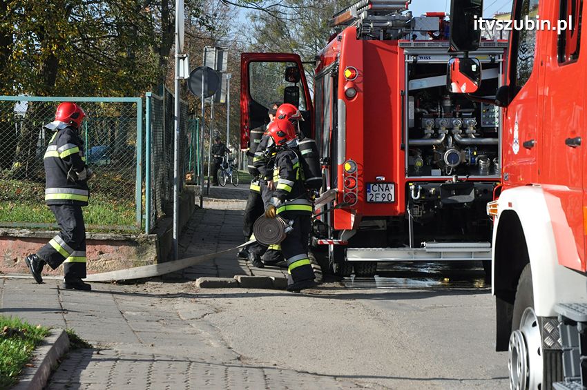 Pożar w szubińskim szpitalu