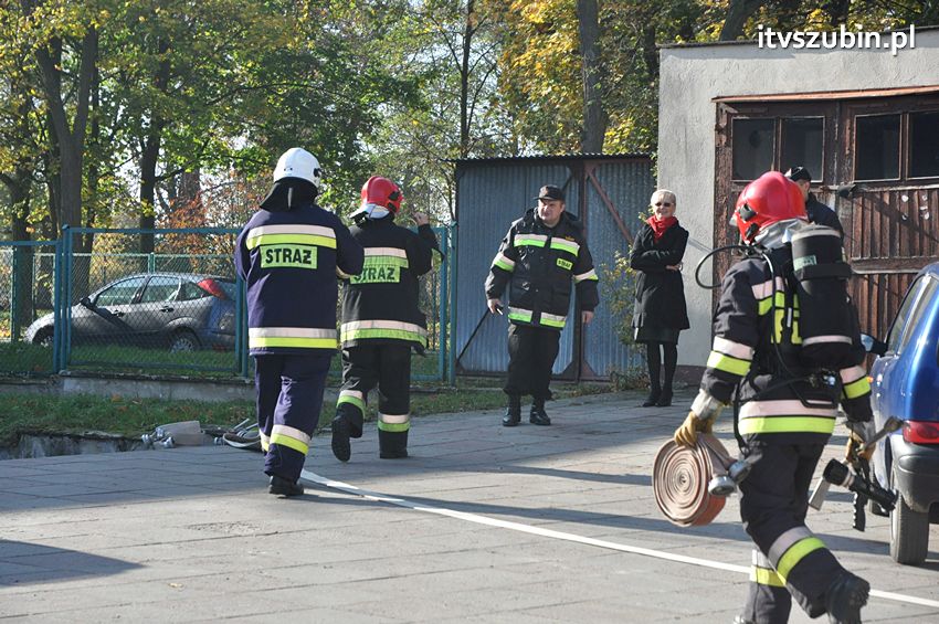 Pożar w szubińskim szpitalu