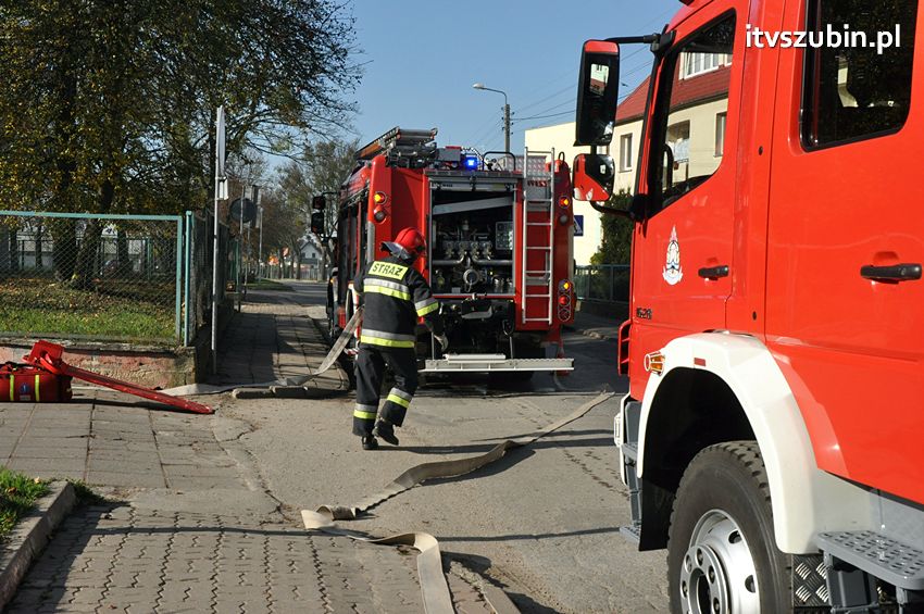 Pożar w szubińskim szpitalu
