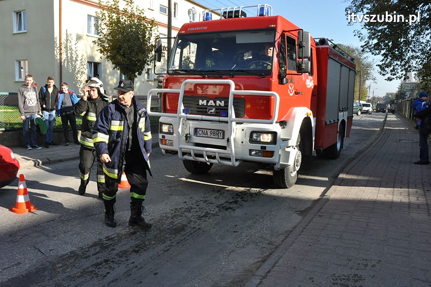Pożar w szubińskim szpitalu