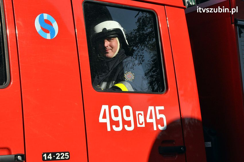 Pożar w szubińskim szpitalu