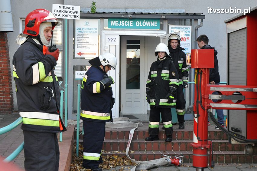 Pożar w szubińskim szpitalu