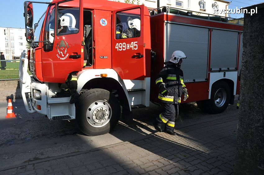 Pożar w szubińskim szpitalu