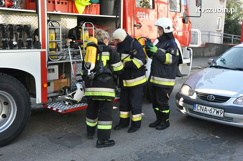 Pożar w szubińskim szpitalu