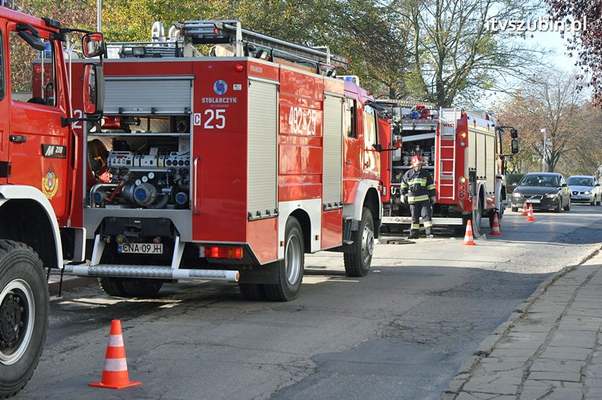 Pożar w szubińskim szpitalu