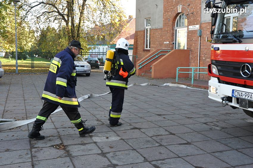 Pożar w szubińskim szpitalu