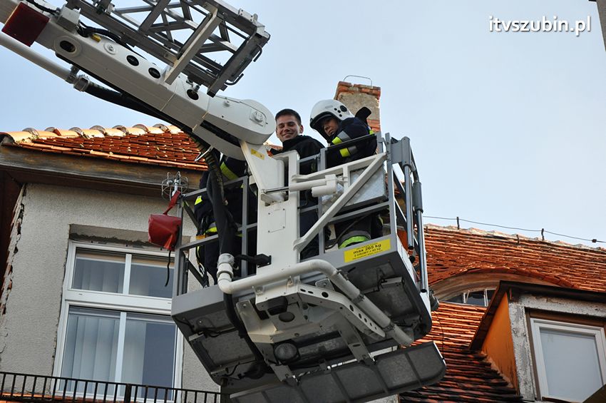 Pożar w szubińskim szpitalu